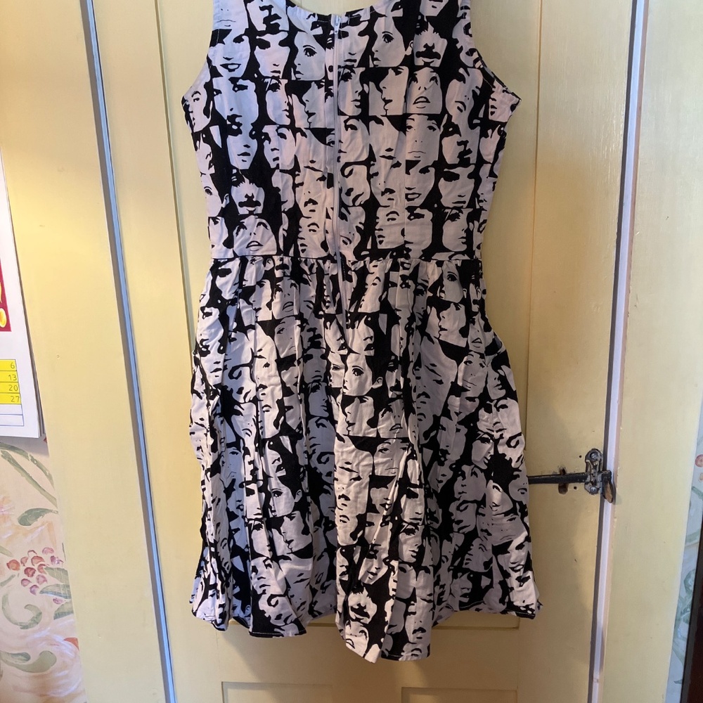 Folter retrolicious Andy Warhol Pop Art Cotton dress - Picture 4 of 5